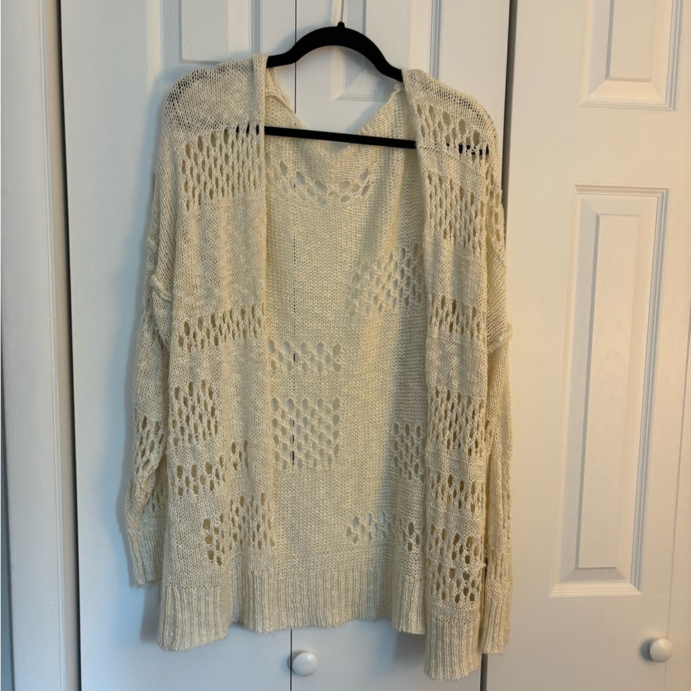 Knit cardigan